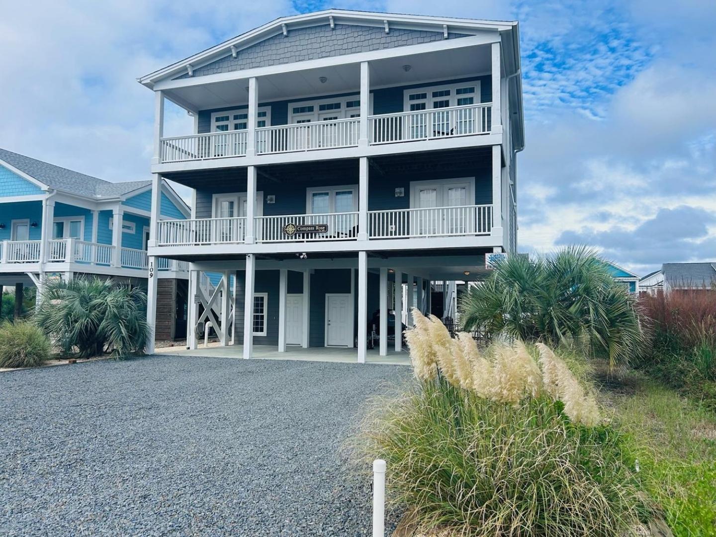 Compass Rose Villa Holden Beach Exterior photo
